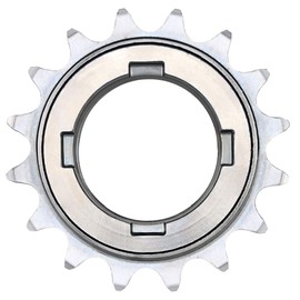 CyclingDeal Single Speed Bike Bicycle Freewheel - Compatible with Shimano Type Freewheel Cassette - 17 Teeth for 1/2" x3/32 Chain