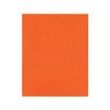 Staples 578539 School Grade 2 Pocket Folder Orange 25/Box