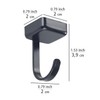WENKO Jet Magnetic Hooks Set of 6 Practical Hooks in