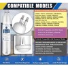 AQUAFILTER 439684 1 Refrigerator Water Filter Replacement Compatible with 439684