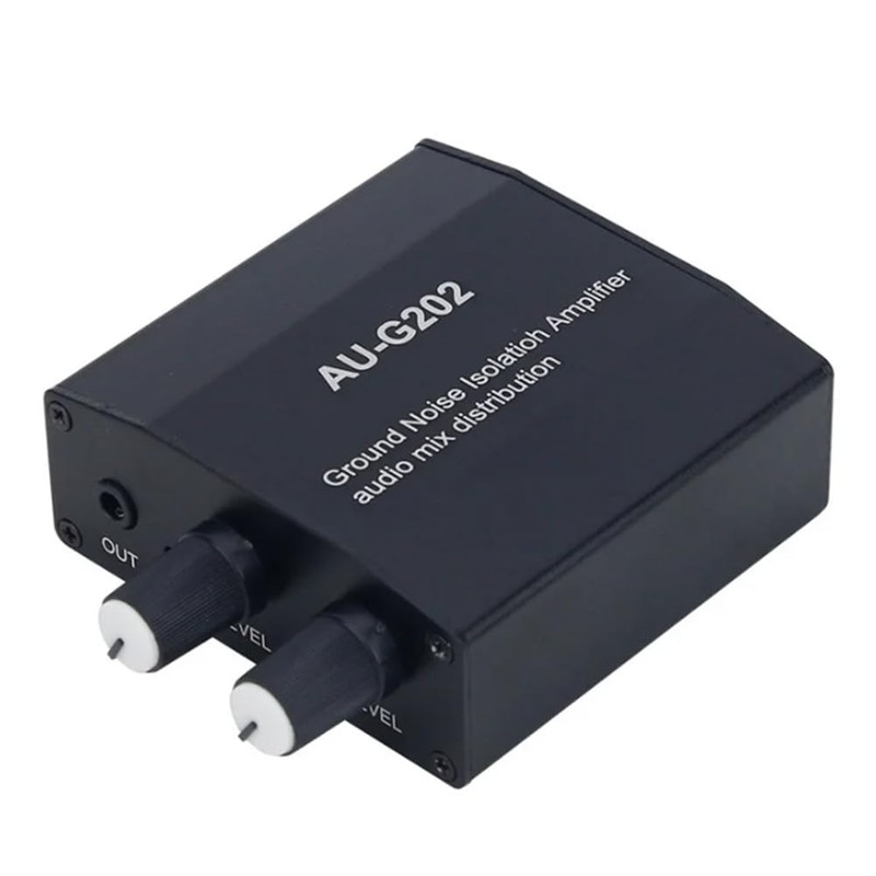 Byttlerom AU-G202 Ground Loop Noise Isolator Audio Mixer Audio Mixer