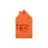 Karlsson Bright Orange Modern Cuckoo Alarm Clock