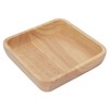 Wood Salad Bowl Square Thicked Simple Food Rice Salad Bowl