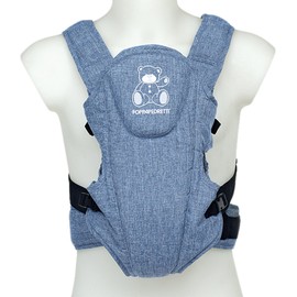 Foppapedretti Baby Carrier for Children from 3.5 to 9 kg, Jeans
