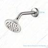 OFFO Shower Arm Flange Brushed Nickel 2.5 Inches in Outer
