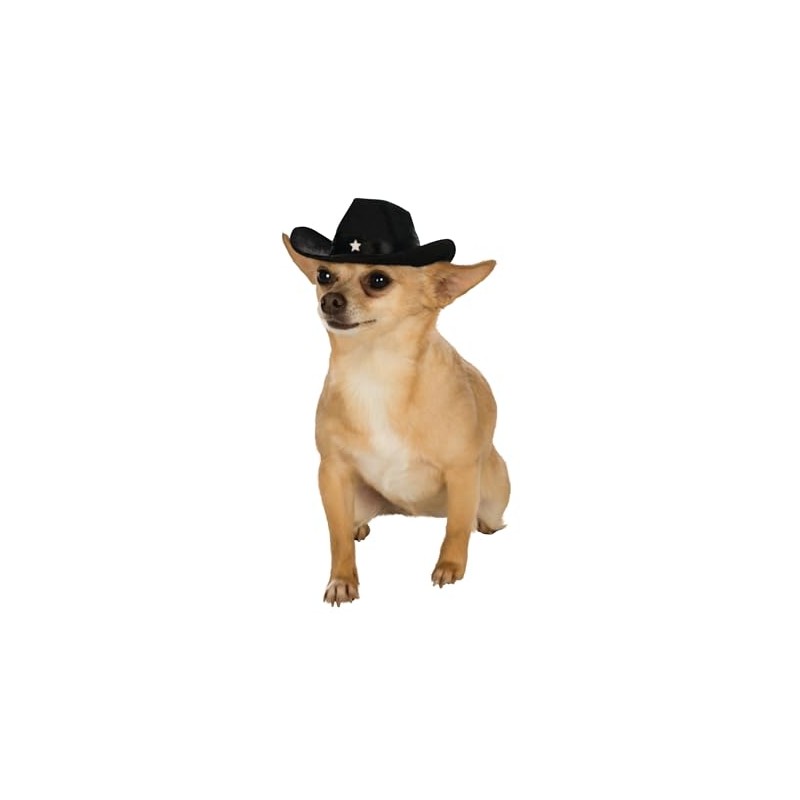Rubies Cowboy Pet Hat for Dogs or Cats, S/M