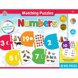 MasterPieces - Numbers - Educational Matching Jigsaw Puzzles