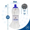 Mr Cleanie Super Absorbent Spunlace Strip Floor Mop Replacement Head