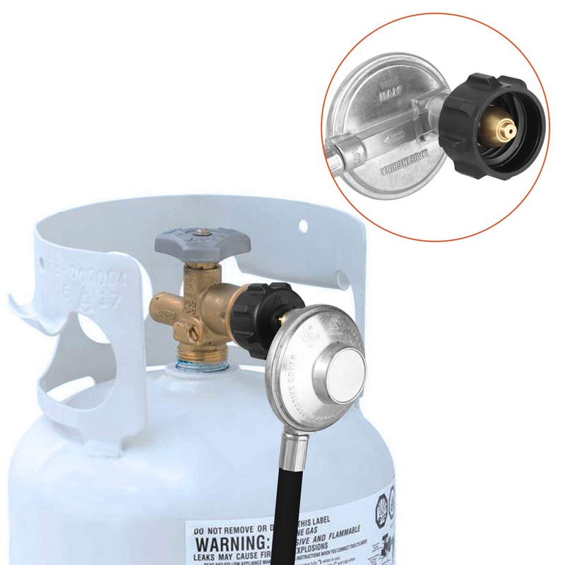 EXCELFU Propane Gas Fire Pit Kit Connection Hose Installation Kit,