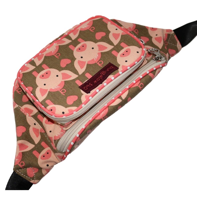 BUNGALOW 360 Pack de fantasía para cintura de cadera, Cerdito,