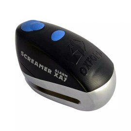 Oxford Screamer XA7 Alarm Scooter and Motorcycle Disc Lock Black