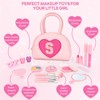Kids Washable Play Makeup Kit for Little Girls - 18