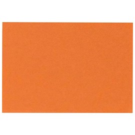 LUXPaper #17 Mini Flat Cards | 2 9/16" x 3 9/16" | Mandarin Orange | 100lb. Cover | 1,000 Qty