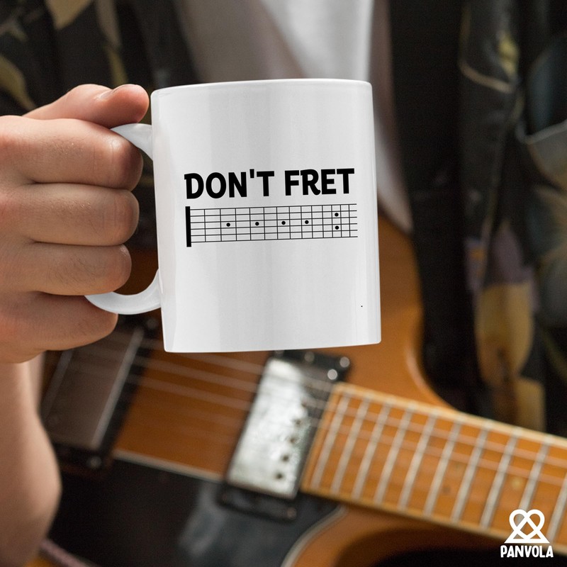 Don't Fret Guitarist Gifts Guitar Player Boyfriend Husband Dad Brother