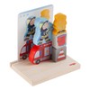 HABA 306706 Stacking Toy Fire Brigade, Plug and Stacking Game