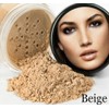 5 pc SET (BEIGE) WITH BRUSH Mineral Makeup Matte Foundation