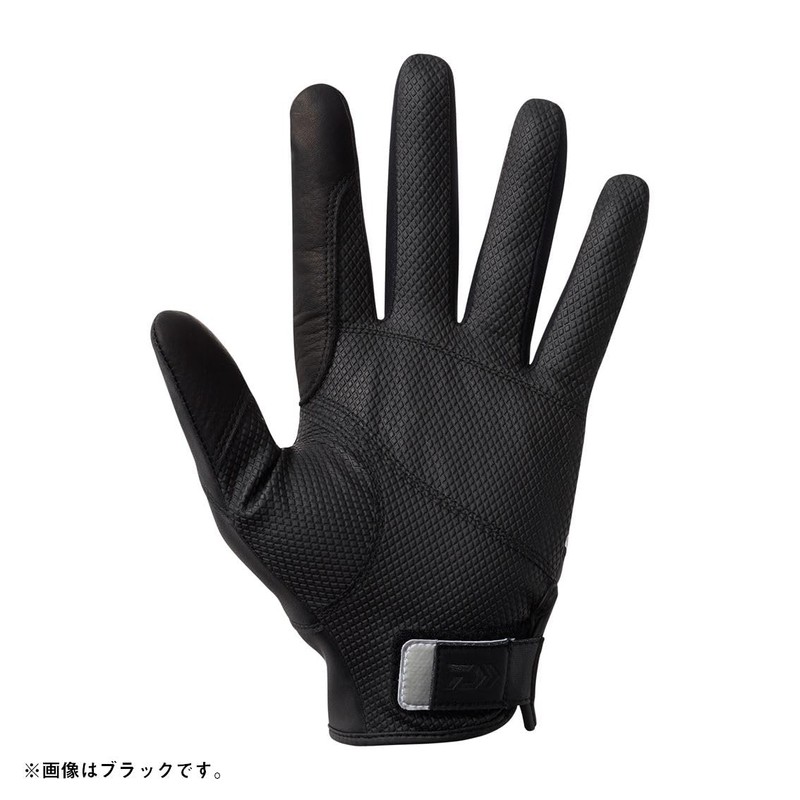 Daiwa DG-7225W Offshore Titanium α Gloves, Black, M