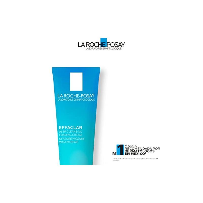 Roche Posay Limpiador Facial Crema Espumosa Effaclar Foaming Cream Piel