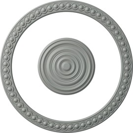 28 3/4"OD Ceiling Ring with 12 5/8"OD Ceiling Medallion Carton Light Accent Kit