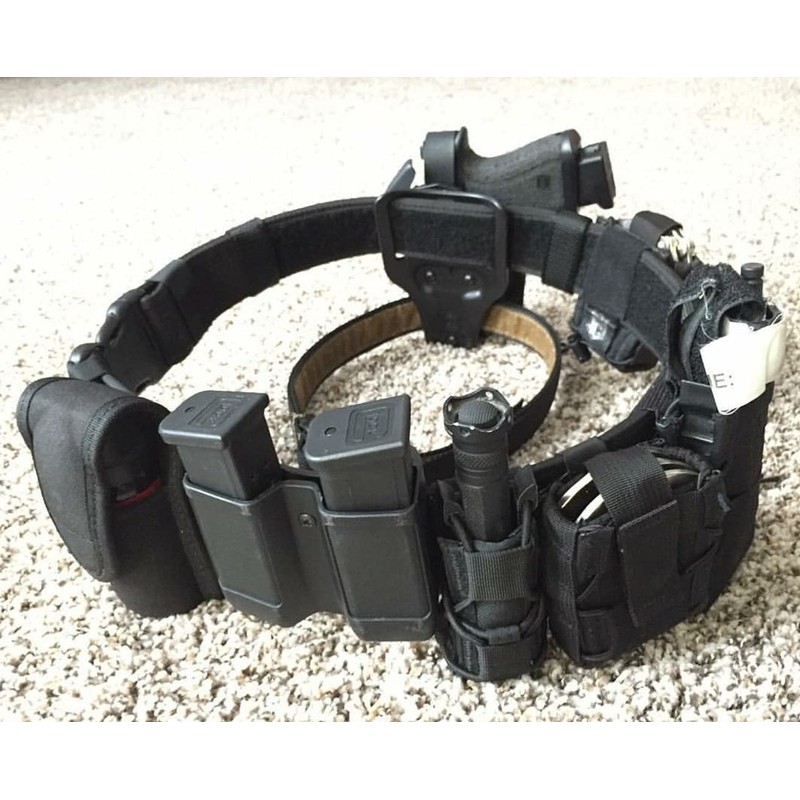 Open-Top Hinged Handcuff Holster Pouch,Handcuff Case Fit Asp/Law Enforcement Chain