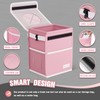 KNODEL Car Trash Can, Waterproof Car Garbage Can, Car Trash