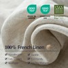 S VICTORY SYMBOL 100% Organic Linen Pillowcases Set of 2,French