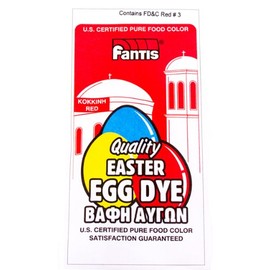 Easter Egg Dye - Red - Fantis