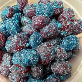 Blue Raspberry Gushers – Bold & Fruity Candy, Bursting with Flavor | Best Gummies candy mexican - Size: 8 Oz.