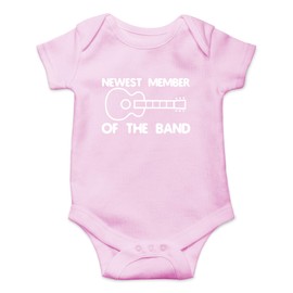 AW Fashions - Body divertido para recién nacido, para niños o niñas, Rosado, 6 meses