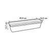 elho Green Basics Trough 40 - Planter for Balcony &