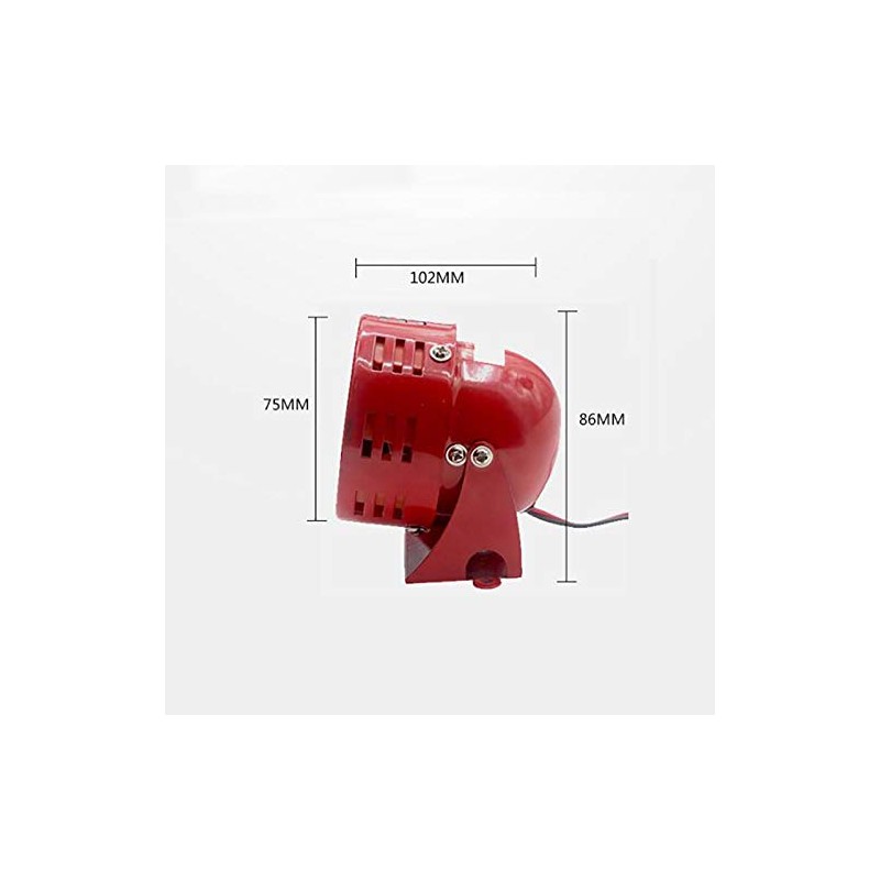 114db High Decibel Alarm, POWERTOOL Wired Loud Fire Alarm Siren