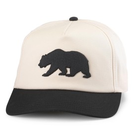 AMERICAN NEEDLE Unisex California Roscoe Adjustable Snapback Baseball Hat (23008A-CA-IBLK)