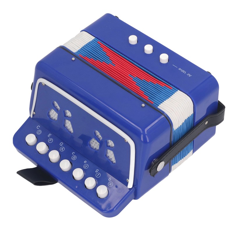 Button Accordion for Beginners 7 Keys Control 2 Bass Kids