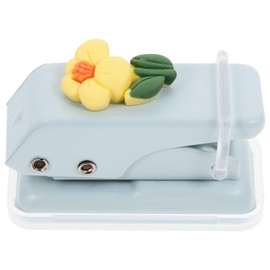 Kisangel Manual Single Hole Puncher for Office Supplies Punch for Cardstock and Crafts Compact Design for and Construction