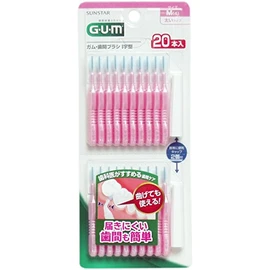 Gum Interdental Brush I-Shaped 20P Size M x 2