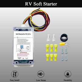 LLANNDER Soft Start for RV Air Conditioner, RV AC Soft Start Kit for Air Conditioner, Easy Start an A/C & Electrical Appliances on RV Power with a Small Generator