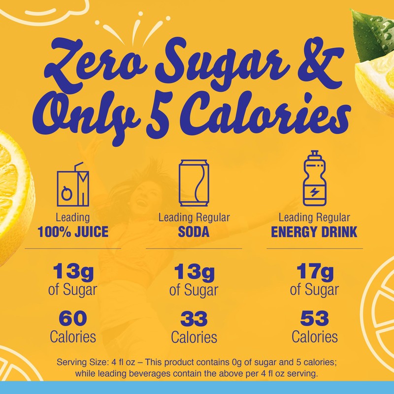 Crystal Light Decaf Lemon Iced Tea Naturally Flavored Powdered Drink
