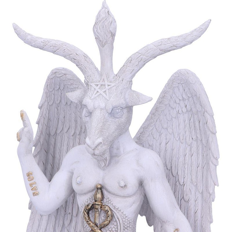 Nemesis Now B5260S0 Dark Lord 26cm White Baphomet Figurine