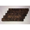 Burled Highly Figured Walnut Pen Blanks 5Pcs