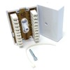 4 Pair BT Telephone Phone IDC Terminal Block Plate Coupler