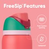 Owala FreeSip Insulated Stainless Steel Water Bottle with Straw for