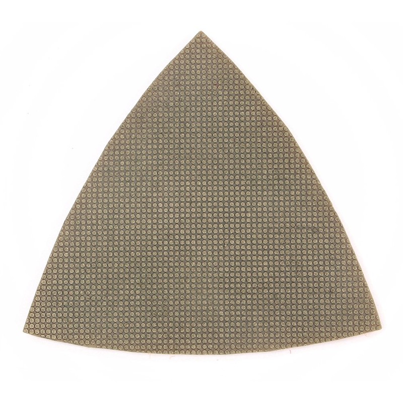 Z-Lion Diamond Electroplated Triangular Polishing Pads Grit 200 for Oscillating