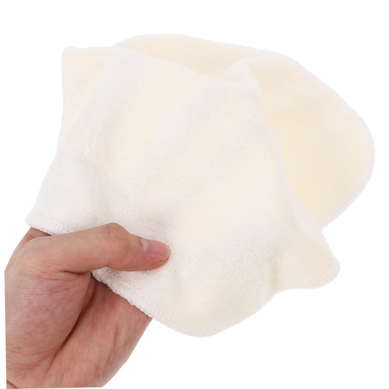 TOVINANNA 5Pcs Face Towels Soft Absorbent Washcloths for Gentle Facial