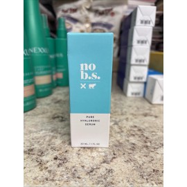 no b.s. Pure Hyaluronic Serum 1 oz NIB Fresh SMALL BUSINESS 🎀🌸🧸🪅🎀