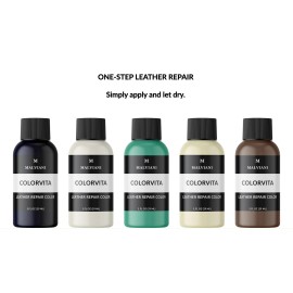 Malviani Leather Color Restorer - Repair Couch Car Furniture Sofa Seat Bag - Camel