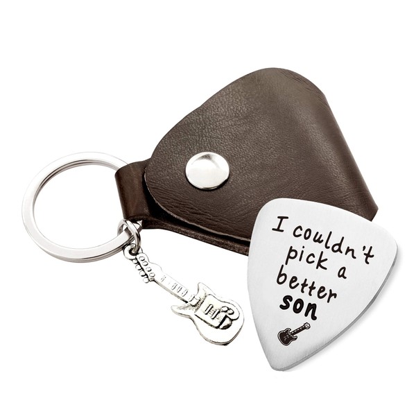 MaySunset I Couldn’t Pick A Better Son Guitar Pick, Stainless