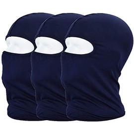 MAYOUTH Balaclava Ski Face Mask for Men Sun Uv Protection Windproof Neck Gaiter Face Cover Face Mask Under Motorcycle Helmet Cycling Outdoor Sports 3-Pack