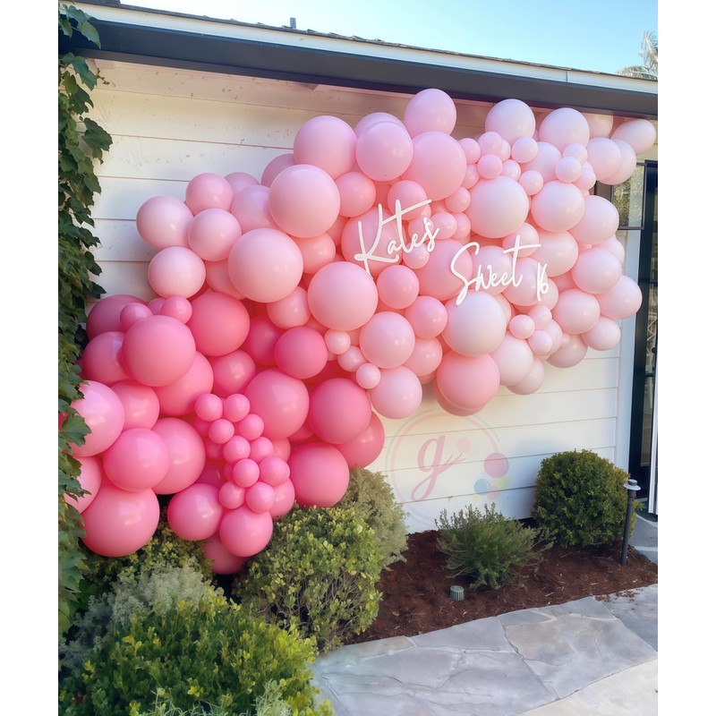Balloons Pink Pack of 50, 12 Inch Pink Latex Balloons