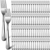 Bokon 200 Pieces Dinner Forks Bulk Set 6.9 Inches Stainless