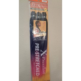 SENSATIONNEL X-pression Expression Kanekalon 3X Braid Hair Prestretched 58" 3TPURPLE/PINK/